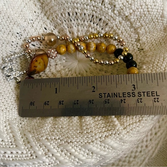 2 Handmade Bracelets stretch - Picture 4 of 5